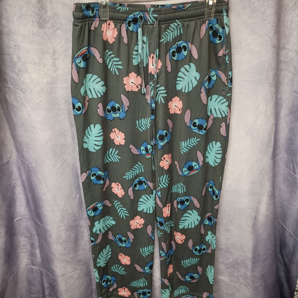 Disney Tropical Stitch Men's Graphic Lounge Pants‎